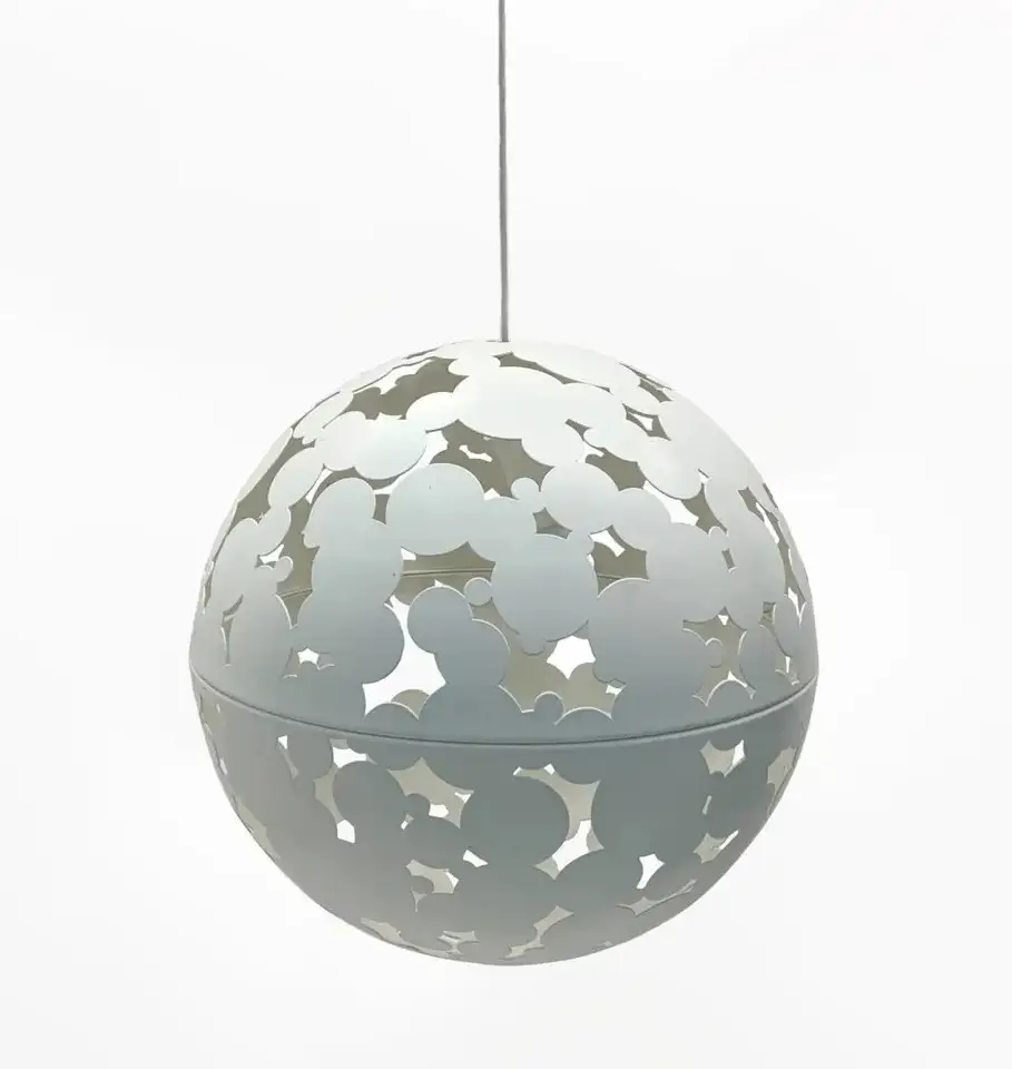 Taklampa Zero Design Camouflage Vit Ø80