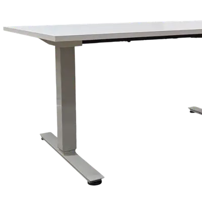 Elskrivbord Swedstyle LjusgråBeige Flexibelt 140×80