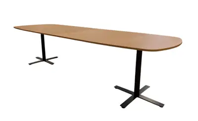 Konferensbord Kinnarps Oberon EkSvart 360×120