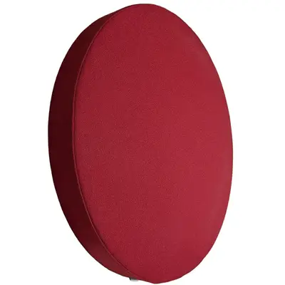 Ljudabsorbent Zilenzio Dezibel Wall Röd Ø60