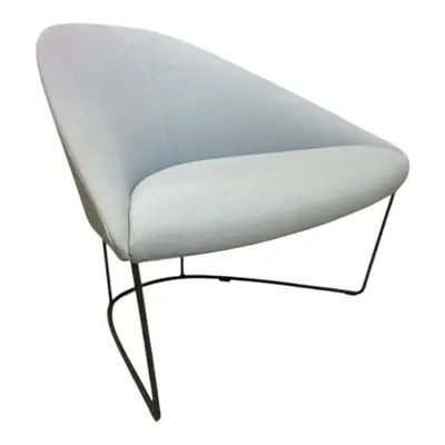 Fåtölj Arper Colina LjusblåSvart