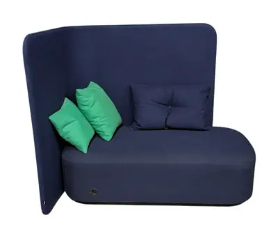 Sittbänk Martela PodLounge Hög MörkblåGrön (5)