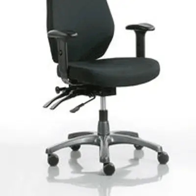 Arbetsstol Toplux Optimum N Svart