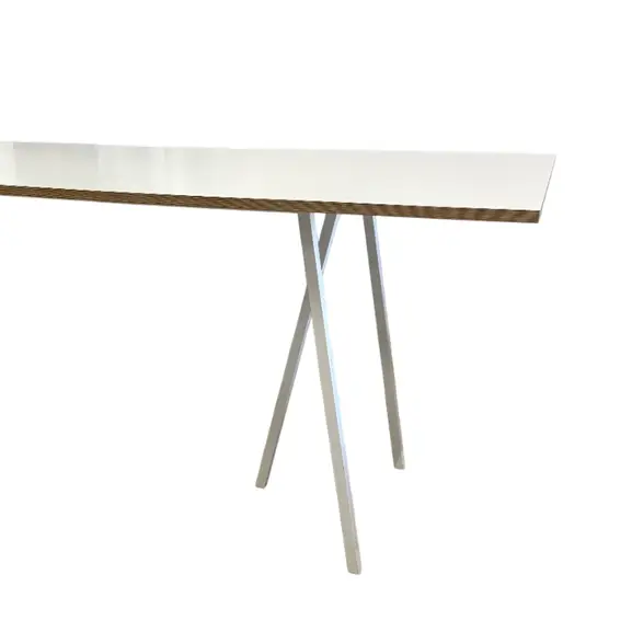 Konferensbord HAY Loop Stand Vit 250×90 (2)