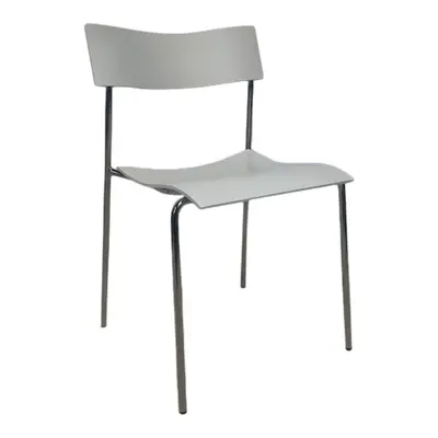 Stol Lammhults Campus Air Vit/Krom