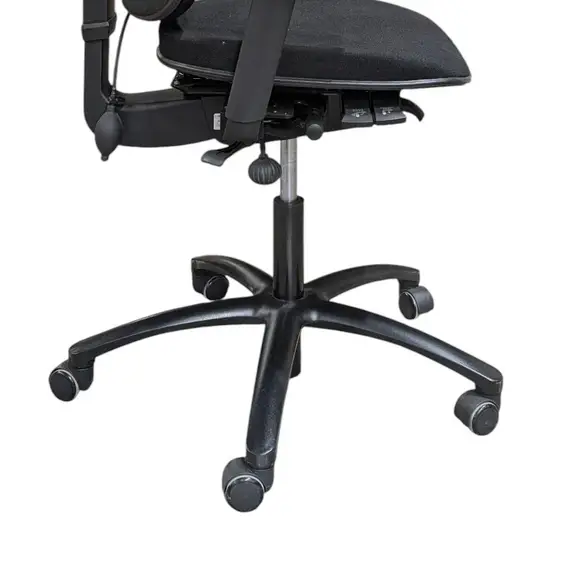 Kontorsstol Höganäs Plus 381 Svart (2)