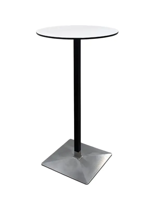 Ståbord Blå Station Level VitSvart ø60 H107 cm