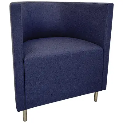 Fåtölj Miljöexpo Ellips Mörkblå