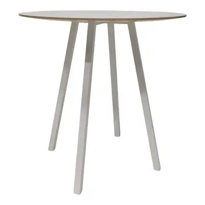 Barbord Vit Ø105 Höjd 101 cm