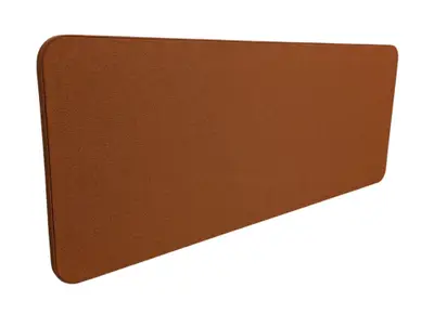 Bordsskärm Orange 160×65
