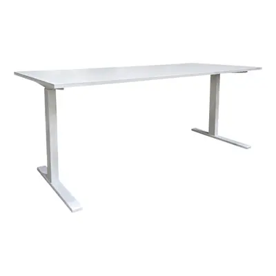 Elskrivbord Linak VitSvart 160-200×90 (2)