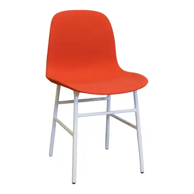 Stol Normann Copenhagen Form Chair Röd/Vit