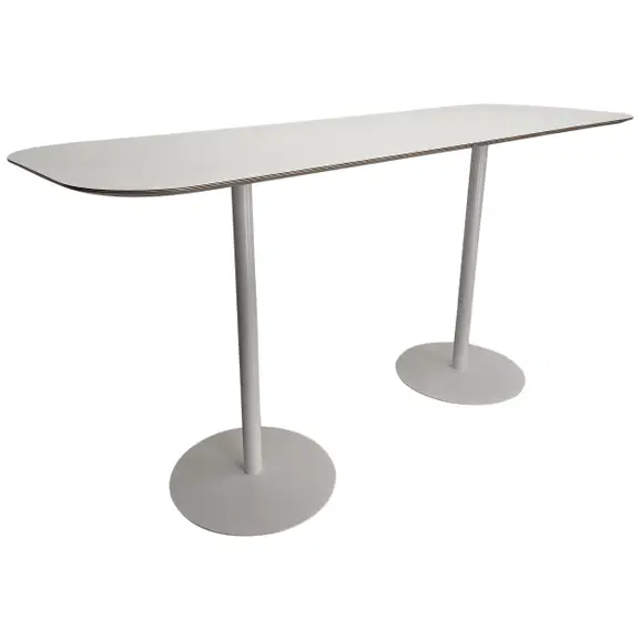 RPG 043821-259062 StåbordBarbord Offecct Cornflake Vit 220x75cm Höjd 110cm 2