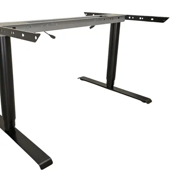 Elskrivbord Lanab Design Svart 120-140×80-90 (3)