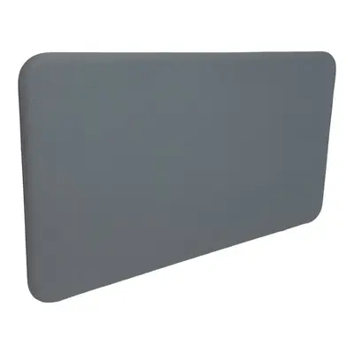 Bordsskärm Abstracta Softline Mörkgrå 80x45