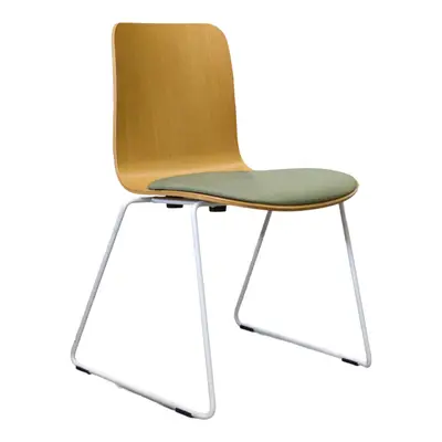 Stol Martela Sola Ek/Grön/Vit