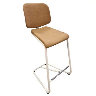 Barstol Lammhults Add Brun/Vit