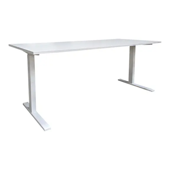 Elskrivbord Linak VitSvart 160-200×90 (2)