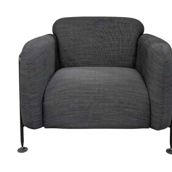 Fåtölj Mass Productions Mega Armchair Mörkgrå (2)