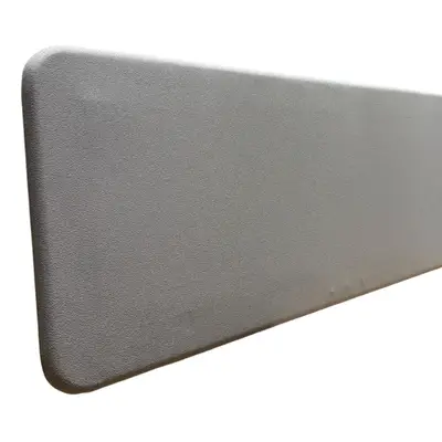 Bordsskärm Abstracta Softline Ljusgrå 160×45 (2)