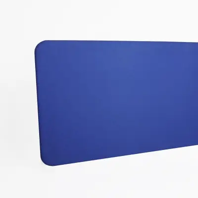 Bordsskärm Abstracta Softline Blå 120x60