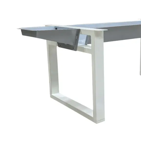 Konferensbordsstativ VitGrå 194×84