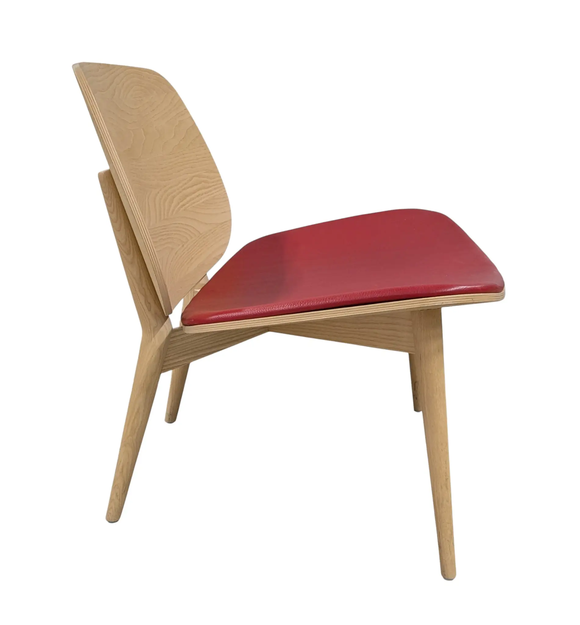 Fåtölj Skandiform Papa F-276 AskRöd (3)