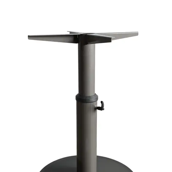 Pelarstativ Kinnarps Serie E Grå 60-83 cm