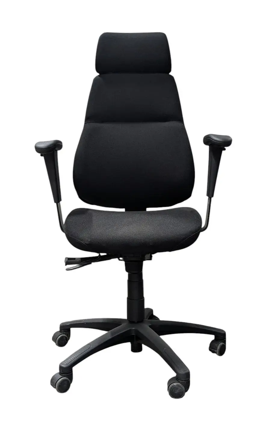 Kontorsstol Be-Ge Sverigestolen Svart (5)