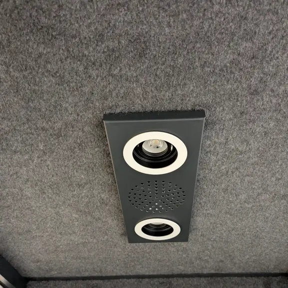 Telefonbås Pod Flekssit SvartGrå (2)