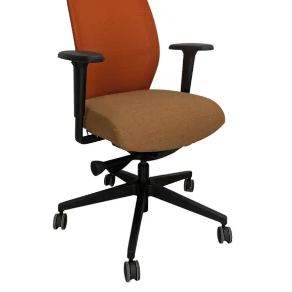 Kontorsstol Savo Soul OrangeSvart