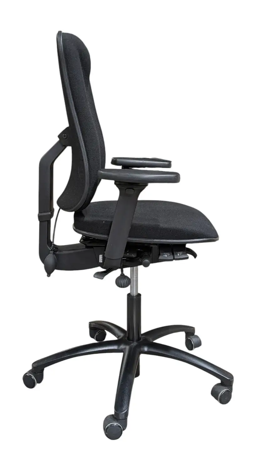 Kontorsstol Höganäs Plus 381 Svart (2)