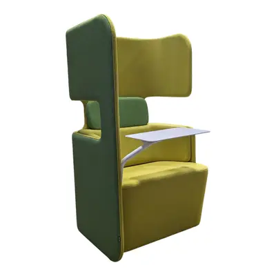 Martela Podseat Grön/Gul