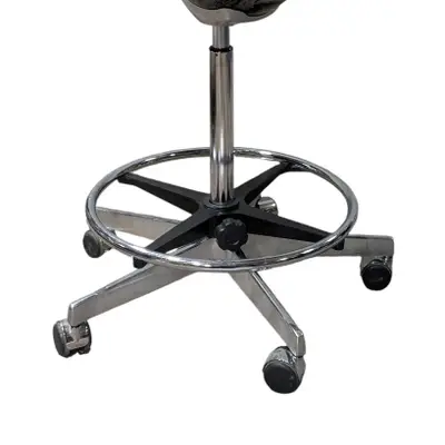 Arbetspall Bruno Mathsson Saga SvartKrom