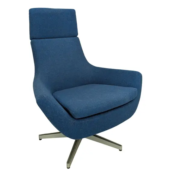 Fåtölj Swedese Happy Blå (5)