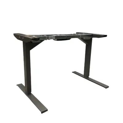 Elskrivbord Swedstyle Flex L-Fot Grå 120-180×70-80