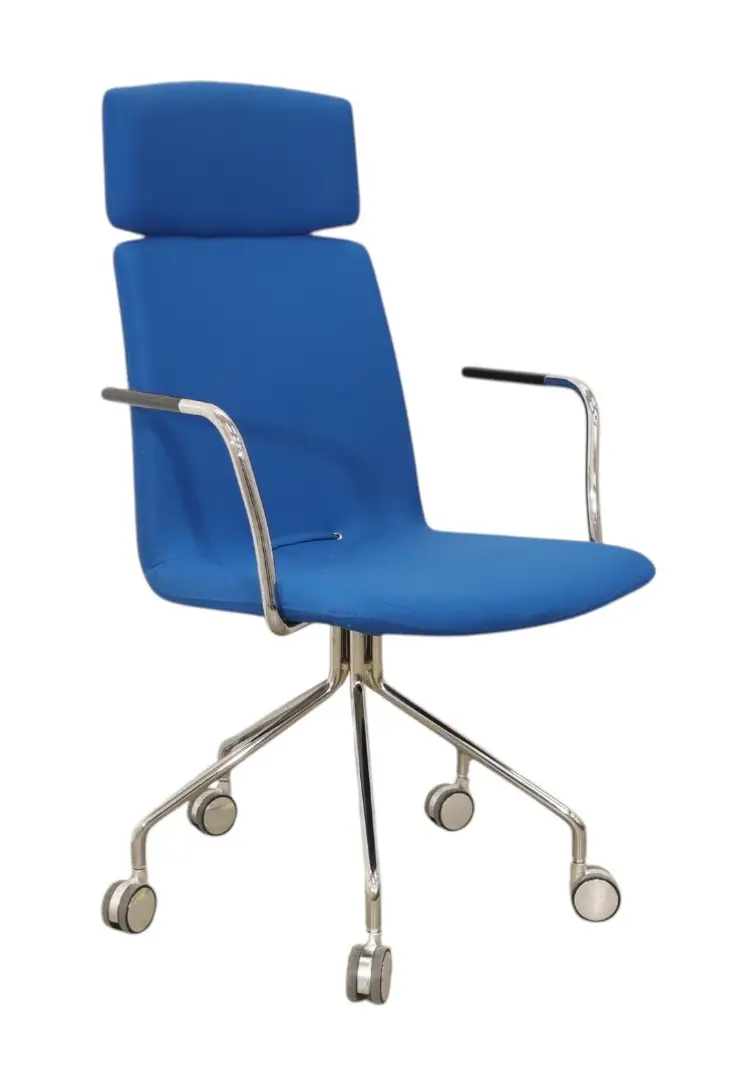 Konferensstol Gärsnäs Day High MörkblåKrom (2)