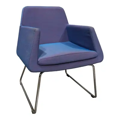 Fåtölj Skandiform Jeffersson KS-176 BlåRöd (2)