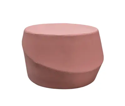 Puff med hjul Casamania & Horm Giro Small Rosa