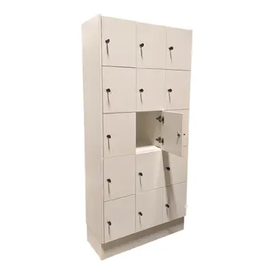 Personlig förvaring Trece Vit 15-dörrar