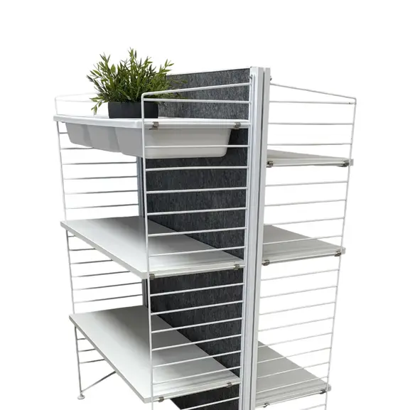 Hylla String Furniture Fristående GråVit (5)