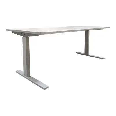Elskrivbord Linak L-Fot Vit 160-200×80 (2)