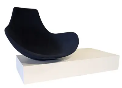 Fåtölj Offecct Babled BlåVit