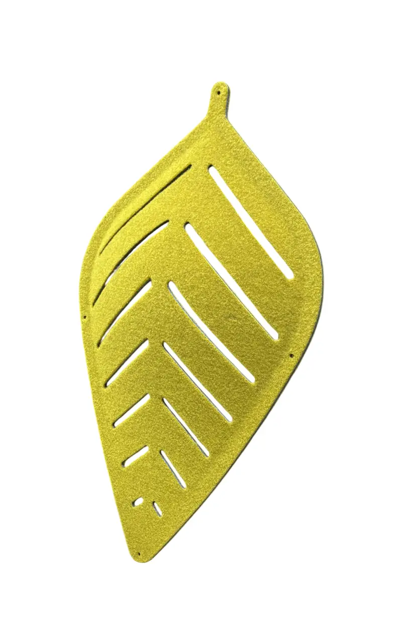 Ljudabsorbent Abstracta Airleaf Gul