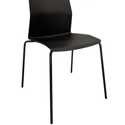 Stol med Stolsvagn Kinnarps Leia Svart 15 Stk.