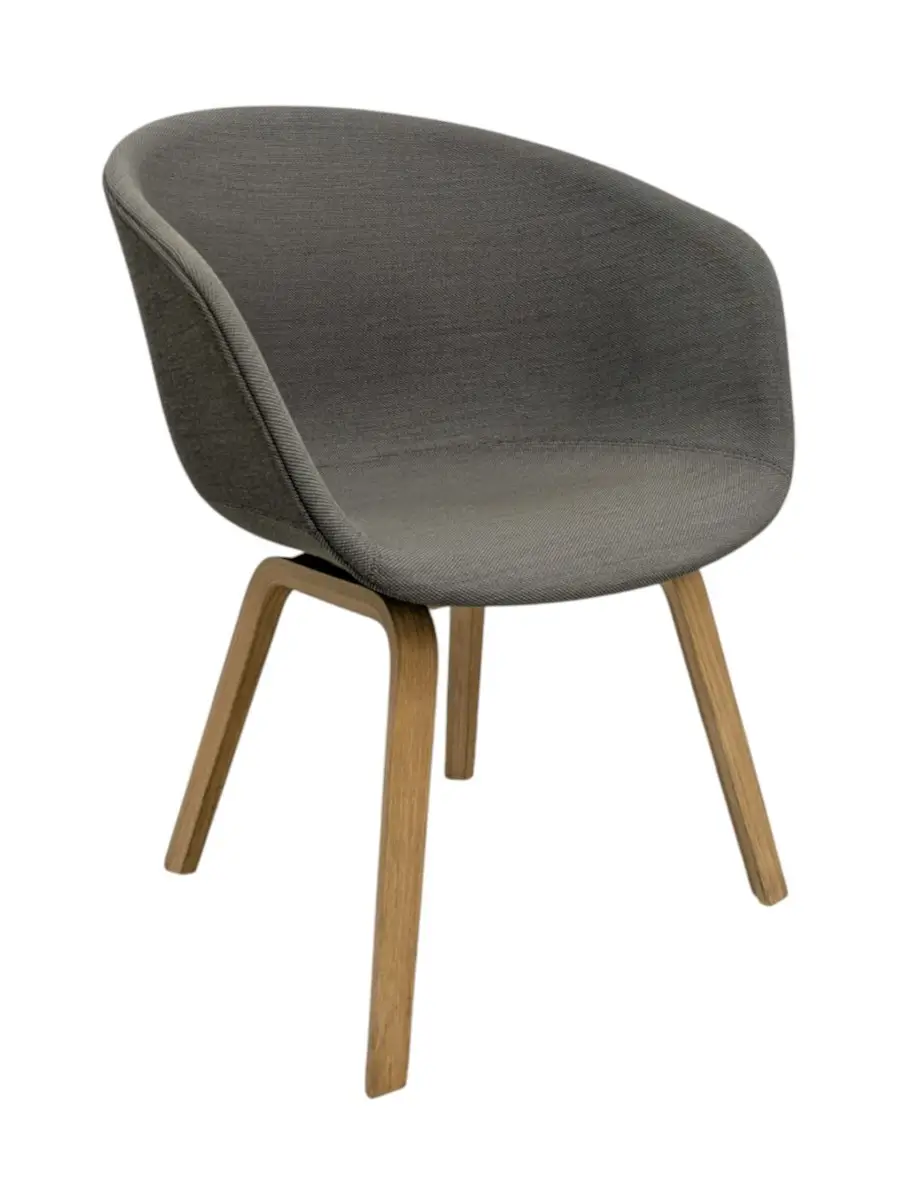 Stol HAY AAC23 GråVitSvartEk