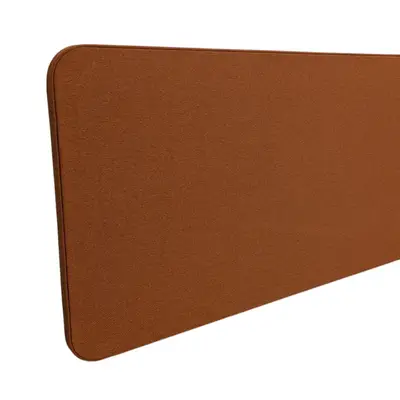 Bordsskärm Orange 160×65