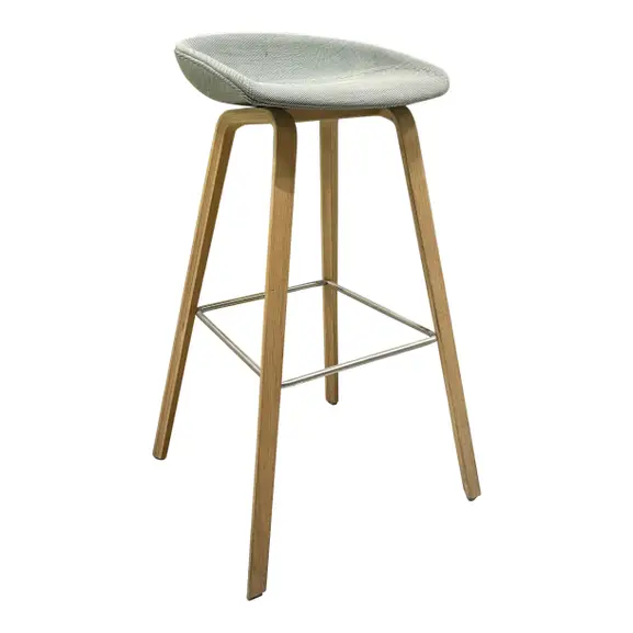 Barstol Hay About a Stool LjusblåEk