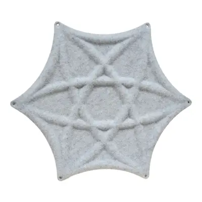 Ljudabsorbent Abstracta Airflake Vit