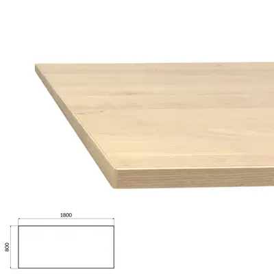 Bordsskiva Björk 180x80